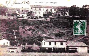 193- Dellys - La gare et l'hopital